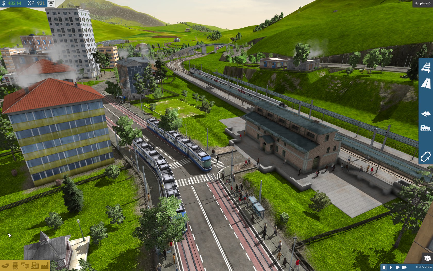 Bahnhof im Tal