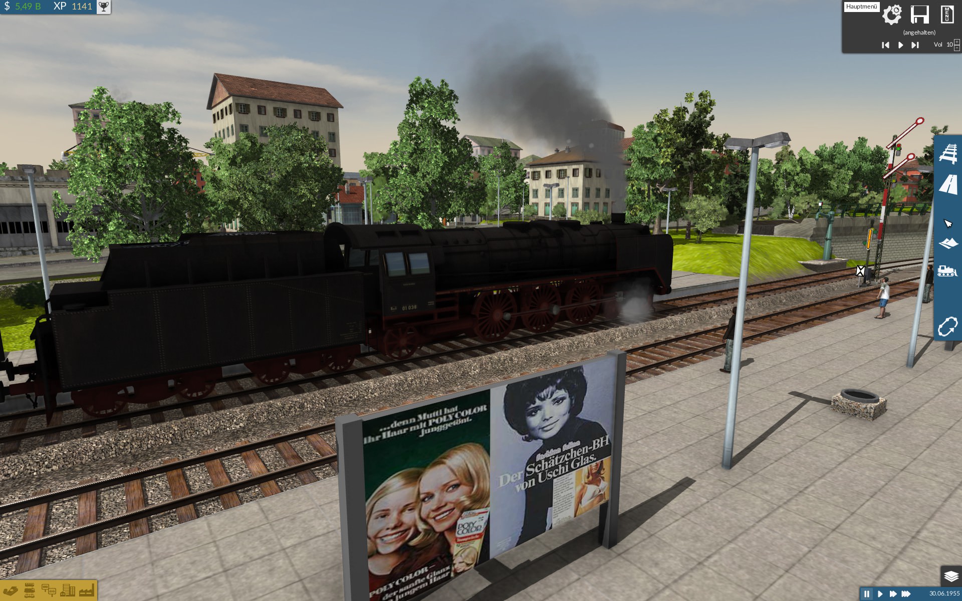 An der Stecke und im Hbf Nördlingen