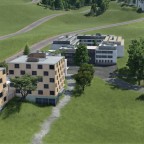 Totalansicht von Westen