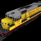 EMD SD40 UP