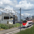 Bisserl Train Action 1