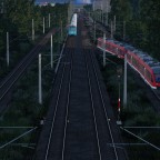 Abendliches Trainspotten