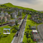 Zug kommt wieder in Farnsworth-Branch an
