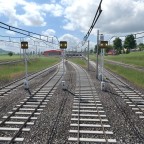 Neue Ausfahrtsgleise und Erweiterungsarbeiten in der Hauptwerkstätte Rentweinsdorf - 21.06.1969