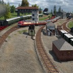 New express train  Newport Train depot 1966