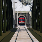 ÖBB 4010.001 am Portal des "Burgtunnels"