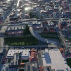 suburbs of Paris, train and tram line !