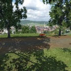 Heitern redress phase 1 WIP Sicht nach NW über die Stadt