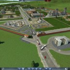 Reger Verkehr am Industriepark