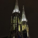Votivkirche nach dem Abendessen