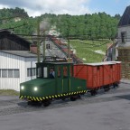 Gütertram am Werksanschluss