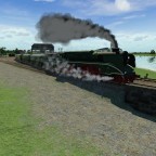 BR 18201 unter Dampf