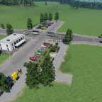Kleine Grenzstation