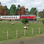 BR 218 mit IC on Tour