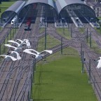 Gleisvorfeld nord meines fiktiven Berlin Hauptbahnhof
