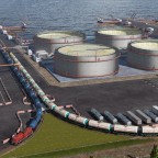 Oil port