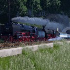 Doppeltraktion aus 01 und 01.10 im Macherbachtal
