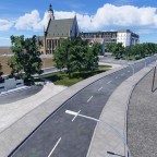 Thomas-Kirche und Umgebung