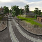 Blick auf den Marktplatzhügel (Bürgel)