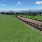 Bahndamm in der Po-Ebene_1