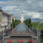 Blick über den Kanal