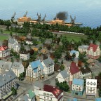1860 - Grimskoje - Blick auf den Frachthafen I