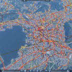 Osaka/Kyoto/Kobe/Nara rail network