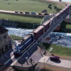 Cars on both sides waited at the same time.