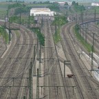 Blick vom Hbf