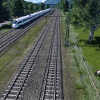 Impressionen von der Laartalbahn in ihrem 4-gleisigen Abschnitt