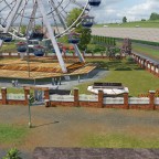 Riesenrad mit Blick auf die Eisbären