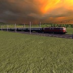 ind den sonnenuntergang