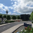 Mühlemattstrasse mit Blick auf Sternblock und Ringier Areal