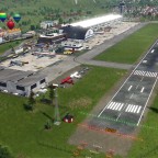 Liskeard Airport rebuilt in year 1954