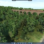 A Heritage BR Tank Engine Pulls 4 MK1 Coaches Across Celcarven Viaduct