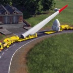 Wind turbine transportation