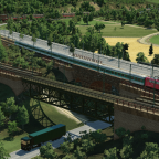 Regionalbahn auf dem Weg nach Weg nach Munderkingen