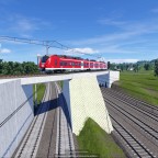 Die neue S-Bahnüberführung (13.1.24)