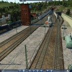 Ausfahrt Gbf-Raffinerie in Richtung Bergtunnel