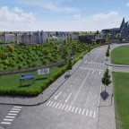 Wendeschleife am Leopoldplatz