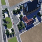Thomas-Kirche und Umgebung