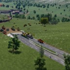 Making of a new motorway to Sidmouth 1976