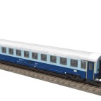 FS UIC-Z second class carriage in Treni Turistici Italiani livery.