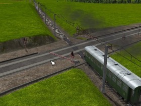 schräge schranke
