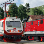 2095 trifft 4090 beim Bhf. Ober-Grafendorf