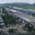 Weiterer Blick über die neue Stadt