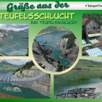 Postkarte Teufelsschlucht