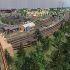 Impressionen Modelleisenbahnplatte - 02