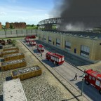 Fabrikbrand in Berlin