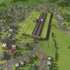 Platzierung des Bahnhofs Kaltennordheim